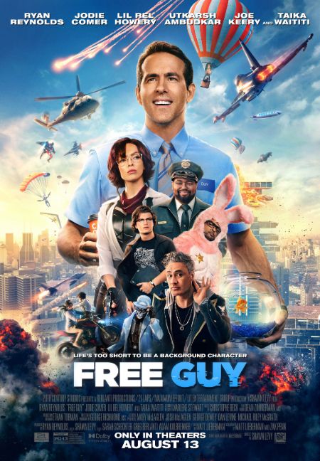 The Deadpool 2 star Ryan Reynolds' new movie Free Guy release its new poster and trailer.